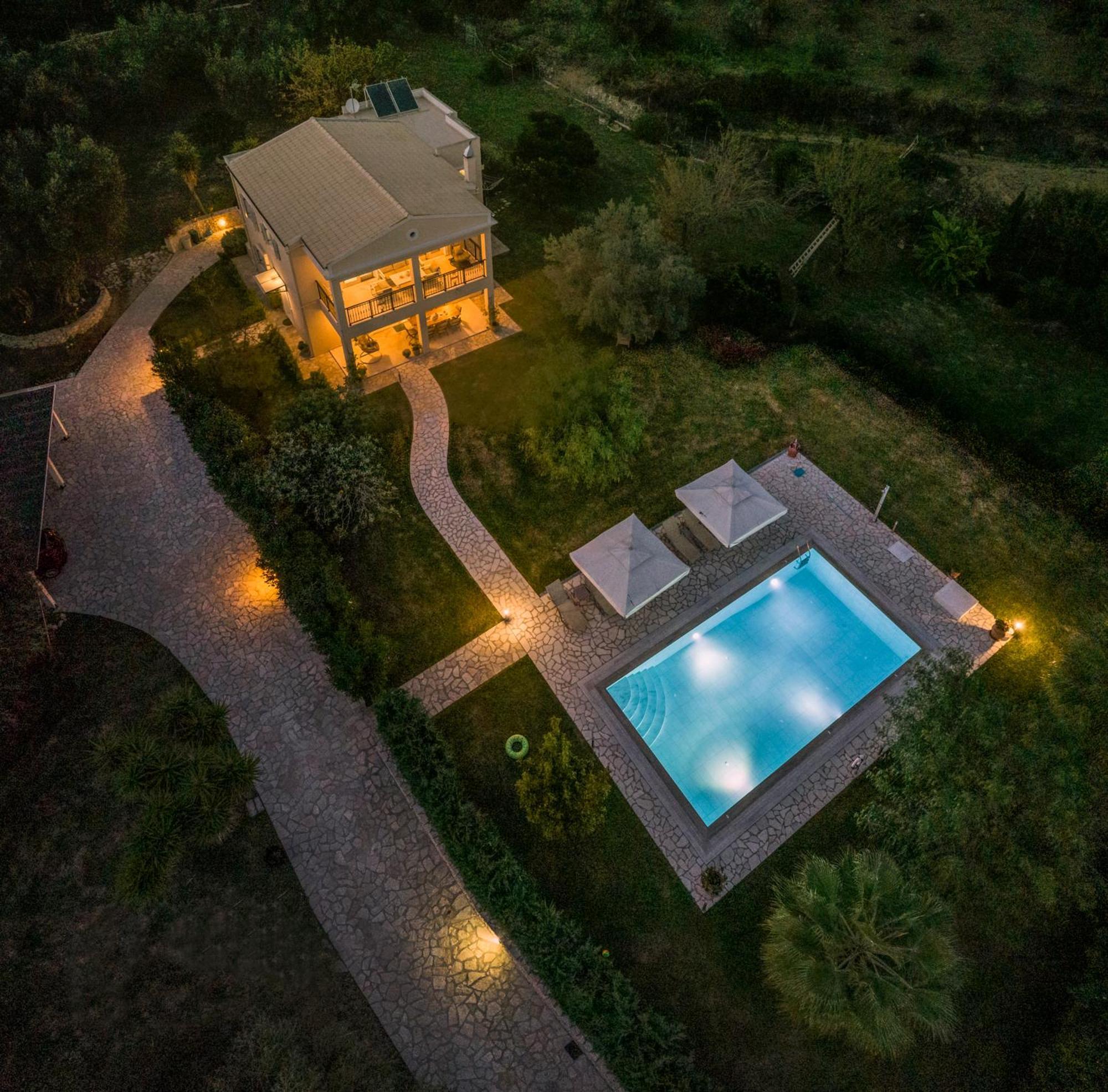 Villa Stefania Агиос Георгиос Пагон Екстериор снимка